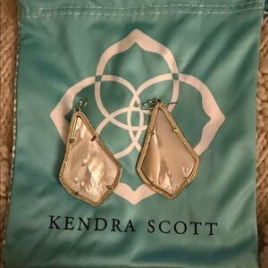 Kendra Scott Mother-of-Pearl Drop Earrings